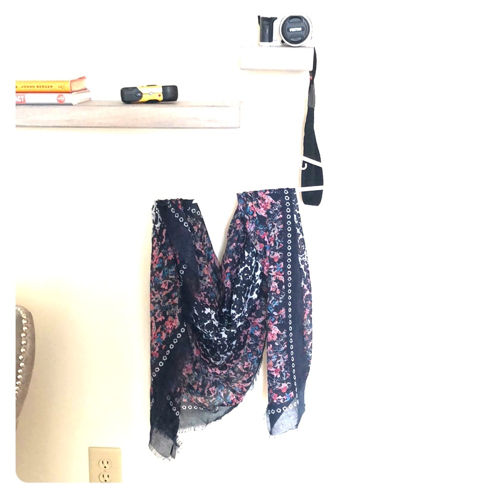 Monterey floral square scarf